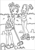 coloring page Holly Hobbie